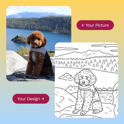 Custom Coloring Book (Made to Order)