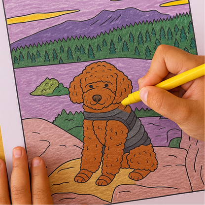 Custom Coloring Pages (Digital Download)