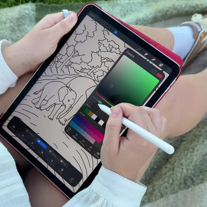 Custom Coloring Pages (Digital Download)